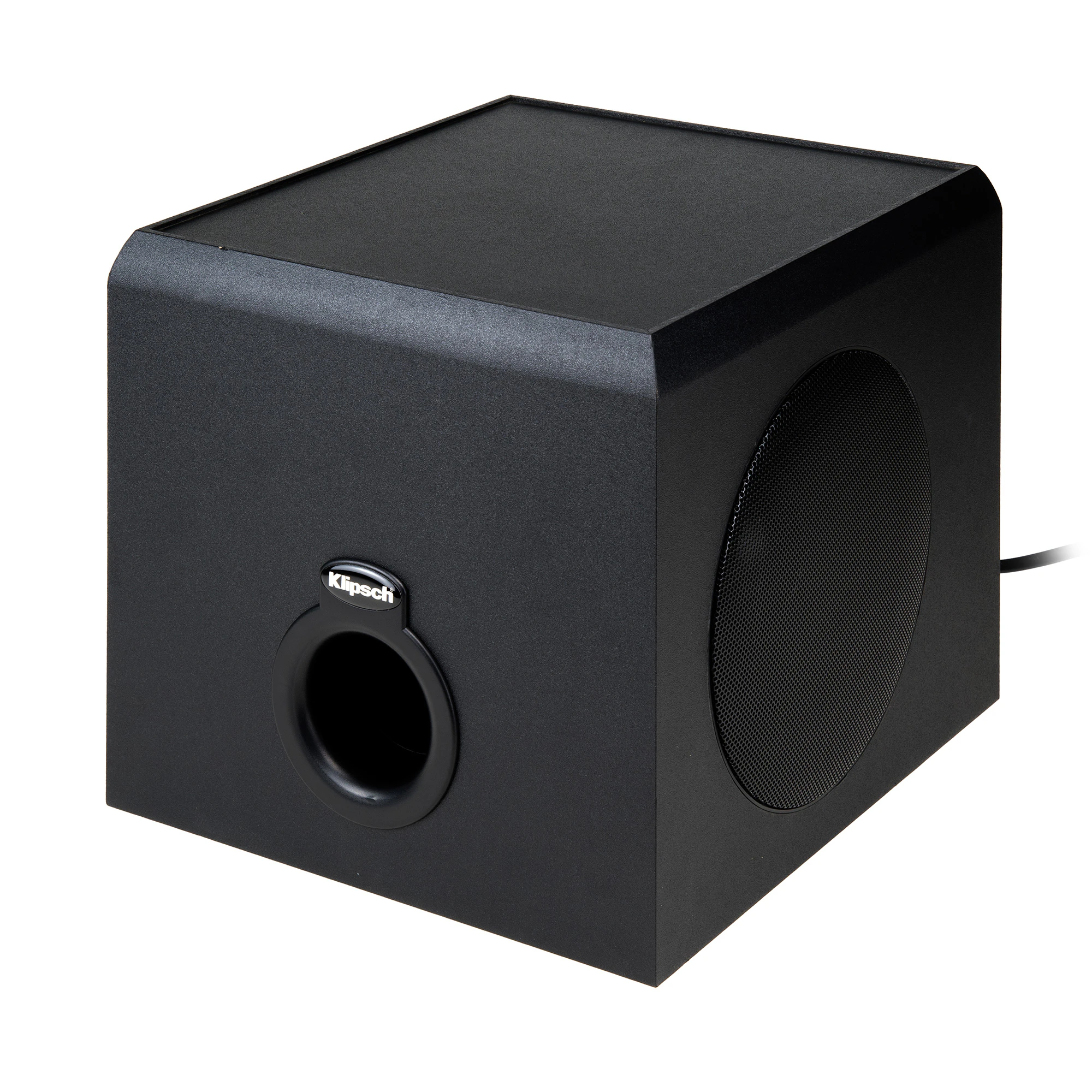 ProMedia 2.1 Bluetooth subwoofer angled